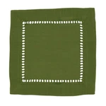 Saro Lifestyle Cocktail Napkin /w Hemstitch Border, 6" Square, Kiwi (set Of New. Price: $22.51.