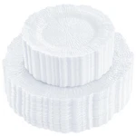 60PCS White Plastic Plates-disposable For Party, Plat... New. Price: $55.71.