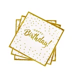 Gatherfun Birthday Party Supplies Napkins Disposable 13 X Inches, Gold New. Price: $16.91.