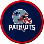 New England Patriots Nfl Football Sports Banquet Party 7" Paper Dessert Plates. Price: $9.99.