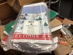 Vtg Nip American Greetings Seasons Winter Trees Plastic Tablecover 54 X96 Usa New. Price: $15.00.