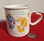 Care Bear Cousins Cup. Treat Yourself To Fun Filled Day. 1985 Used. Price: $14.99.