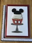 Papyrus Greeting Card New Disney Note Mickey Mouse Cupcake Birthday Happy. Price: $8.45.