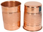 Humaira Nautical Hammered Pure Copper Tumblers Set Of 2, Standard, New. Price: $28.41.