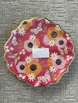 Gorgeous Papyrus Dinner Plates (16) Plastic Coated Butterflies & Flowers. New. Price: $15.00.