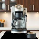 Mltultul Silicone Coffee Mat For Kitchen Counter, 23.6"L X 15.8"W, Black New. Price: $16.64.