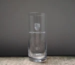 Official Porsche Tall Drinking Long Glass: Unused, Excellent Condition! New. Price: $19.95.