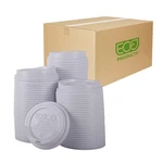 Eco-products Ecolid Recycled Large Coffee Cup Lids, Case 1000, White, Fits... New. Price: $98.76.