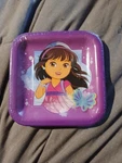 New Sealed Dora And Friends Square Paper Plates 7 8CT Designware 2014 Birthday. Price: $8.69.