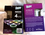 New Serv Neon Glow Tumblers 2 Boxes With 4 Plastic Each - 16 Fl. Oz.. Price: $6.50.