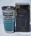 Neweleven 20OZ Stainless Vacuum Insulated Tumbler Slide Lock Blue Coworkers. Price: $13.98.