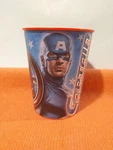 Marvel Captain America 2012 The Soldier 16OZ Plastic Cup Bpa Free Hasbro Used. Price: $11.99.
