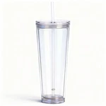 Alohastarttg 24OZ Tumbler With Lid And Straw, Leak Ounces, Transparent New. Price: $14.76.