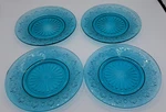 8 Pioneer Woman Appetizer/dessert Plates Cassie Teal Each In Set Total Used. Price: $48.00.