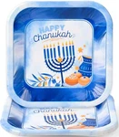 Hanukkah Plates 9 Inch 10 Pack Paper Goods Blue And White Chanukah Them New. Price: $13.93.