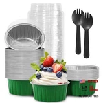Yoiyini St. Patrick's Day 50PCS Mini Aluminum Foil Cupcake Baking Green New. Price: $19.21.