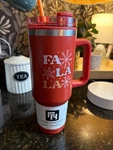 Flow Hydration 40OZ Red Insulated Tumbler With Handle & Straw For Camping Sports New. Price: $17.99.