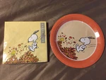 Fall Snoopy &woodstock Graphique Plates 8CT 9" Napkins 20CT 12" X 13" New. Price: $10.91.