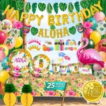 Rainmeadow Premium Luau Birthday Party Decorations Set For 25 Guests - Hawaii... New. Price: $50.89.