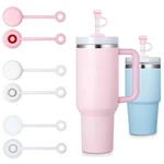 6-PACK Covers For Stanley Cup, Silicone Straws Topper-s 40 30 20 Oz... New. Price: $16.43.