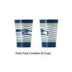 New 20PC Nfl Disposable Party Supplies Paper Cups Seattle Seahawks. Price: $8.99.