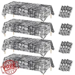 Ptecdrots Stone Wall Tablecloths 12CT 51X86. Price: $27.99.