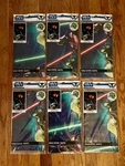 6 Vintage Star Wars Plastic Table Cover 54" X 102" 3-D Effect Party Supply New. Price: $75.00.