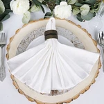 10 Pcs 20" Cotton Napkins Wedding Party Baby Shower Table Supply Decorations New. Price: $20.63.