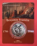 2006 France Silver 1/4 Euro, Monnaie De Paris, Franklin 300TH Birthday. Unspecified. Price: $109.95.