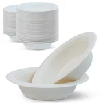 Green Earth, 16 Oz, 1000-COUNT, Compostable Bowls, Natural Bagasse (sugarcane... New. Price: $136.82.