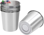 Ruisita Resinta 6 Pack 5 Oz Stainless Steel Cups Metal Shatterproof Stackable Pi New. Price: $28.72.