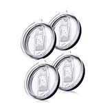 Leioh 4 Pack Tumbler Lid, Replacement Lids Compatible For 20OZ, New. Price: $12.82.