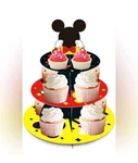Mouse Cupcake Stand, 3-TIER Holder Dessert Tower Birthday Decoration New. Price: $10.00.