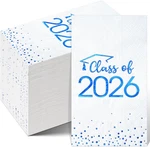 100PCS Class Of 2026 Graduation Napkins, Disposable Congrats Cocktail New. Price: $20.87.