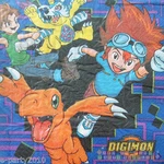 Digimon Napkins (16) Birthday Party Supplies Dinner Luncheon Vintage New. Price: $8.89.