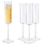 Ciaell Plastic Champagne Flutes 6OZ, 12PACK-6OZ-CLEAR New. Price: $32.76.