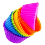Cupcake Liners Reusable Silicone Baking Cups Non-stick Muf... New. Price: $13.44.