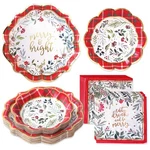 Kate Aspen Christmas Tableware Set Holiday Dinner Pcs, New. Price: $20.31.