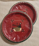 Vintage Hallmark Christmas Geese 2 Sets Of 8 (16) Dessert Paper Plates 7 Inch New. Price: $11.99.
