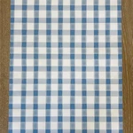 Paper Table Runner Roll - Blue White Buffalo Check Plaid Pattern For Parties ... New. Price: $64.61.