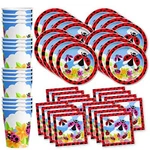 Little Lady Bug Birthday Party Supplies Set Plates Napkins Cups Tableware Kit... New. Price: $19.66.