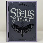 Way Celebrate Halloween Grey Spells And Potions Desktop Book Box 8" New. Price: $31.30.