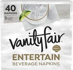 Vanity Fair Entertain Classic Napkins 2 Pack (40 Ct) May Vary New. Price: $12.00.