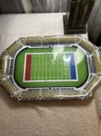 Football Platter Tray Ullman Company Vintage Nfl Party Used. Price: $10.69.