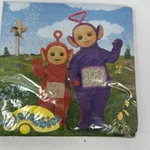 Vintage 1998 Teletubbies Luncheon Napkins 16 Count 3-PLY Amscan Sealed New. Price: $7.36.