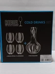 Riedel Cold Drinks 5 Piece Set Clear New. Price: $29.99.
