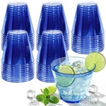 Glowserve 9 Oz Clear Plastic Disposable Cups For Cocktail 150, Royal Blue New. Price: $45.40.