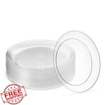 Plasticpro 6'' Dessert Plates 40 Pack New. Price: $20.00.