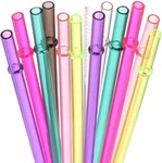 Dakoufish 13" Long Reusable Tritan Replacement Drinking Straws For 40 OZ,30 & New. Price: $10.24.