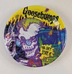 Goosebumps Paper Plates New Sealed 8 Hallmark Party Express Halloween 6 3/4 In.. Price: $15.00.